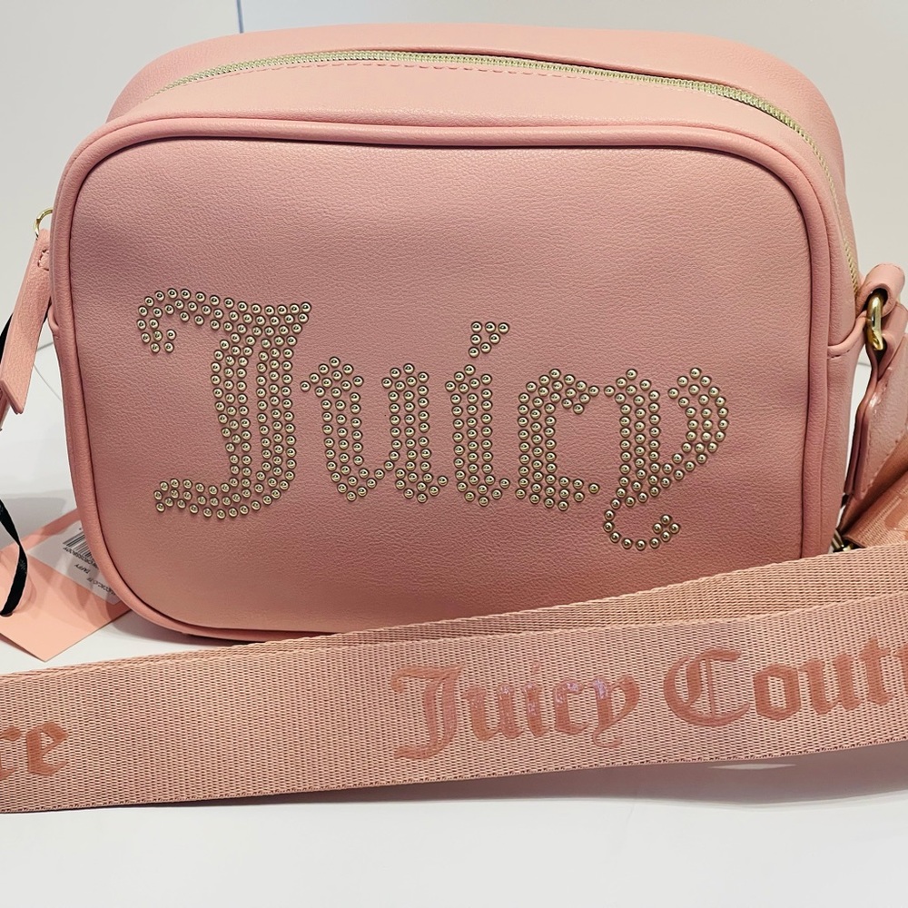 Juicy Couture Taffy Obsession Crossbody Camera Handbag Purse
